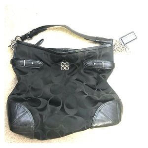 Coach black purse